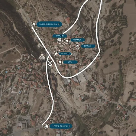 Cyprus Villages - & Restaurant - Location - With Access To Pool And Stunning Views * トチーニ
